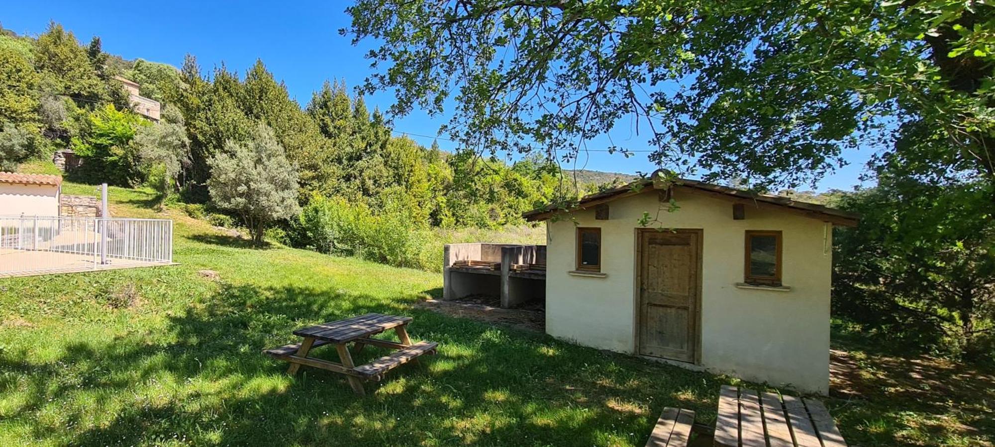 La Bastide De Peyremale, Gites En Cevennes, Piscine, Tennis Bagard Luaran gambar